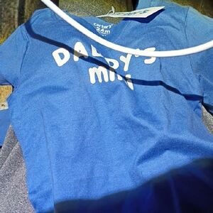 Carter's Blue 'Daddy's Mini' Bodysuit